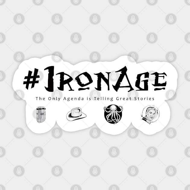 # IronAge - Light Sticker by Waag Books